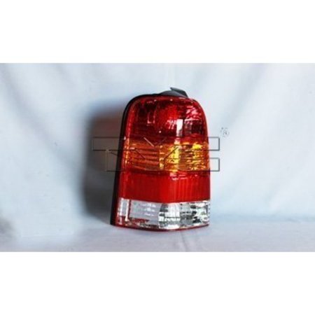 TYC PRODUCTS Tyc Tail Light Assembly, 11-5492-01 11-5492-01